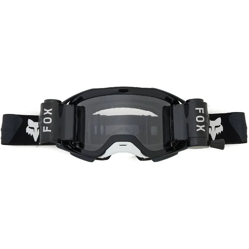 Bicycle light guard-Fox Airspace Roll Off Cycling Goggles - Black