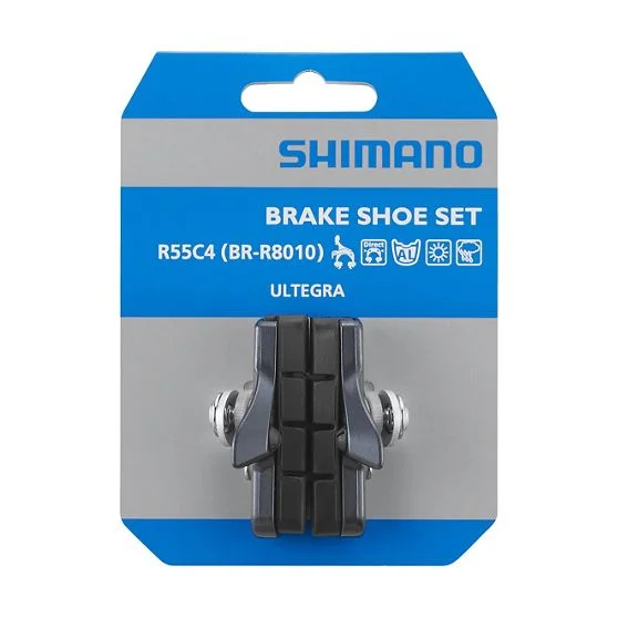 Cycling gloves guard-SHIMANO Cartridge Brake Shoe Set R55C4 (BR-R8010) Ultegra 2pc