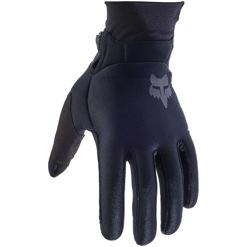 Cycling tape liner-Fox Defend Thermo Full Finger Cycling Gloves - Black