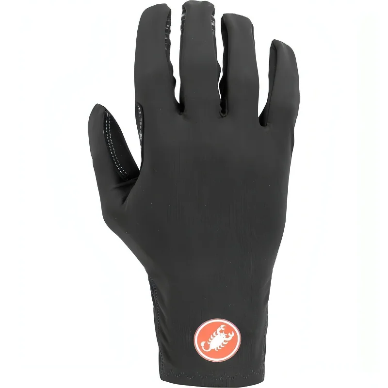 Bike seat liner-Castelli Lightness 2 Full Finger Cycling Gloves - Black