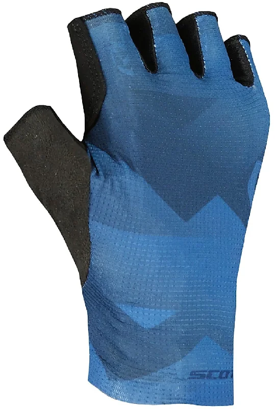 Cycling bottle guard-Scott RC Fingerless Junior Cycling Gloves - Blue