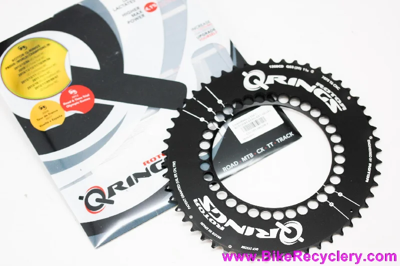 Cycling tape guard-Rotor Q Chainring Black 53 x 130 5 Bolt