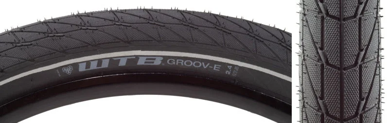 Cycling helmet liner-WTB Groov-E Tire 27.5"x2.40 Wire Clincher DNA Comp 60TPI Black