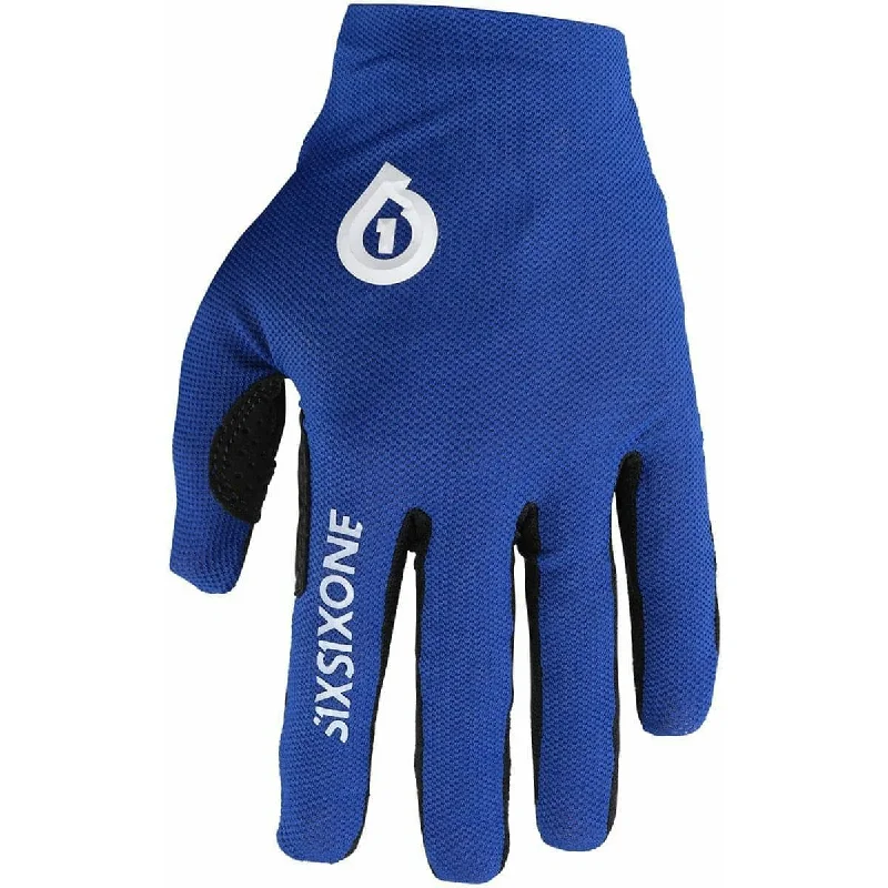 Cycling band guard-SixSixOne Raji Full Finger Cycling Gloves - Blue