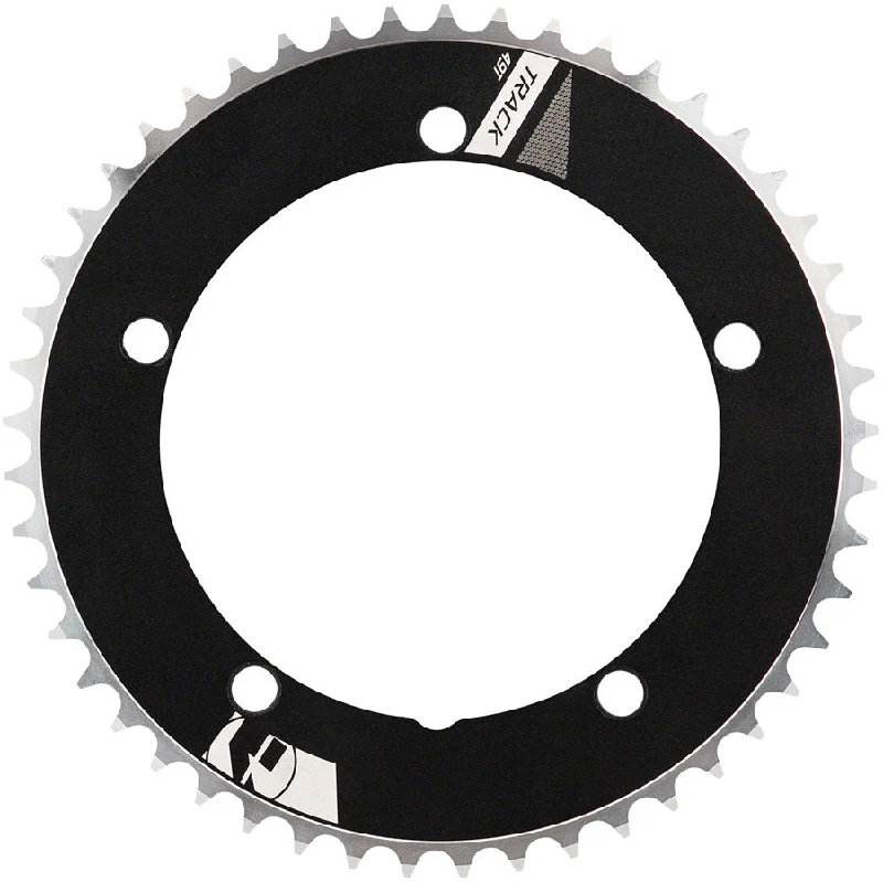 Road bike liner-Vision Track Chainring - 49t 144 BCD For Vision Track Crankset Black