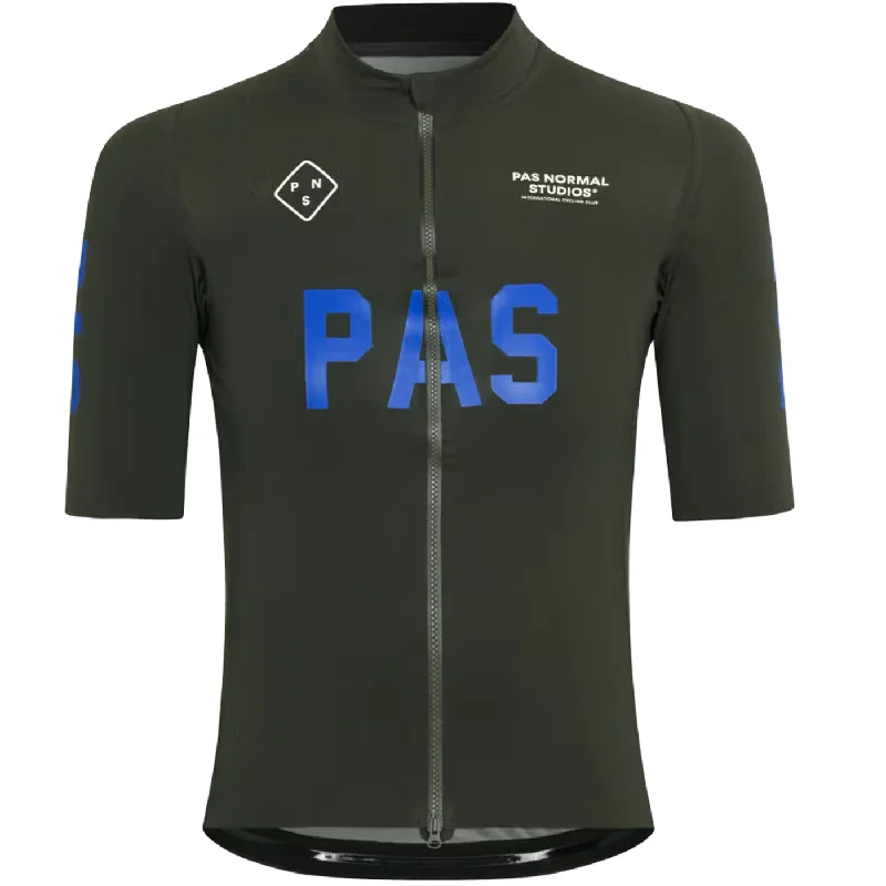 Road bike mount-Maglia Pas Normal Studios Mechanism Pro Rain - Verde scuro