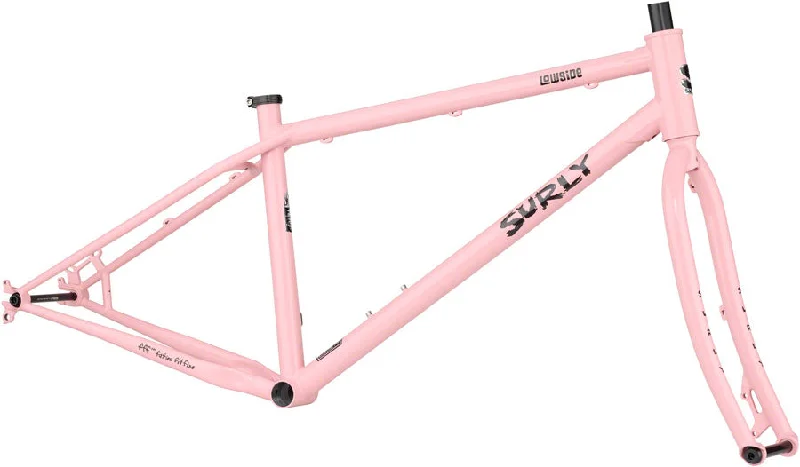 Cycling leg liner-Surly Lowside Frameset - 26" Steel New Pig Smell Large