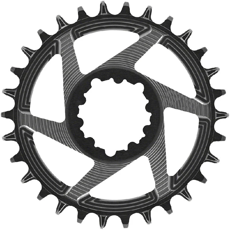 Cycling rain liner-e*thirteen Helix R Chainring - 30t 11/12-Speed 3mm Offset SRAM 3-Bolt DM BLK