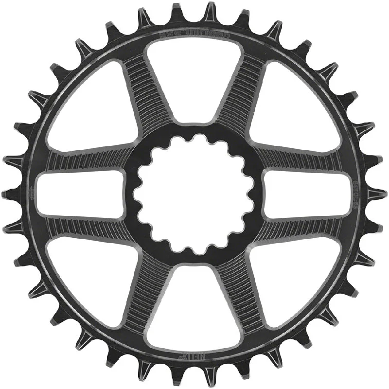 Mountain bike guard-e*thirteen Helix R Chainring - 34t 11/12-Speed 52/55mm Flip Flop CL 3.5mm Offset e*thirteen DM BLK