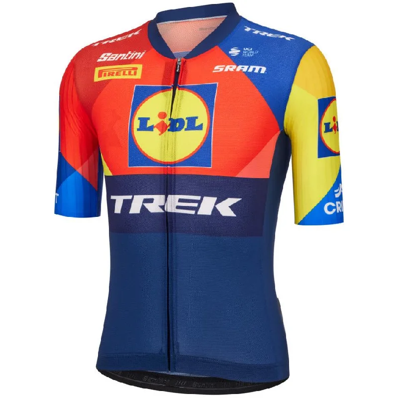 Road bike liner-Maglia Santini Lidl Trek 2025 Aero