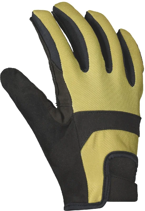 Road bike mount-Scott Gravel Full Finger Cycling Gloves - Green