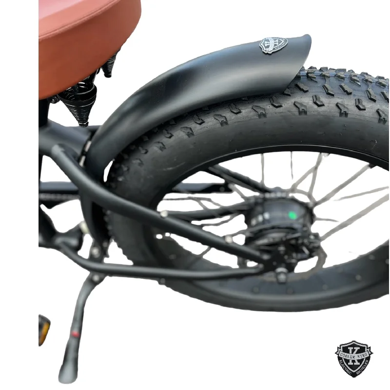 Bicycle rack mount-Cooler King Short Rear Mudguard