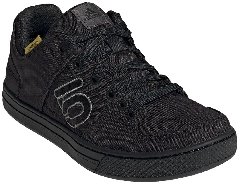 Bicycle tool liner-Five Ten Freerider Canvas Flat Shoes - Mens Core BLK/DGH Solid Gray/Gray Five 12