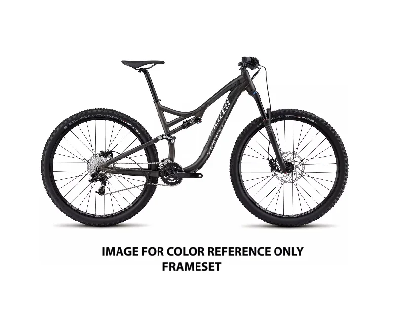 Mountain bike liner-2015 Specialized Stumpjumper FSR Comp 29 (FRAMESET ONLY) Char/Blk/Sil LG