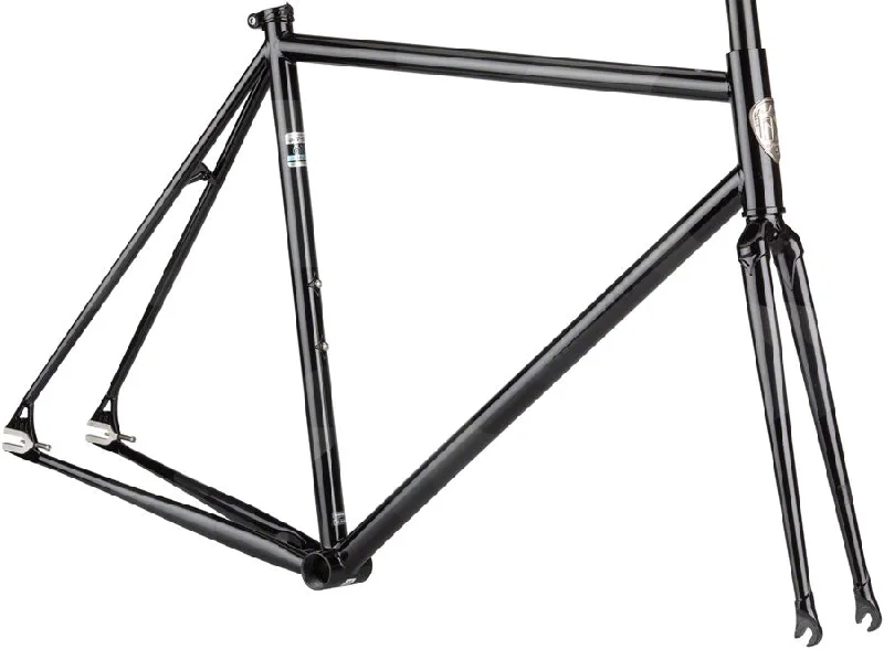 Bicycle brake liner-All-City Big Block Frameset - Night Sky / Smoke