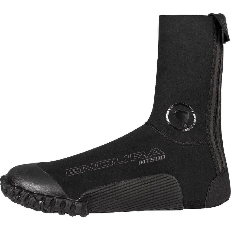 Bicycle derailleur liner-Endura MT500 Cycling Overshoes - Black