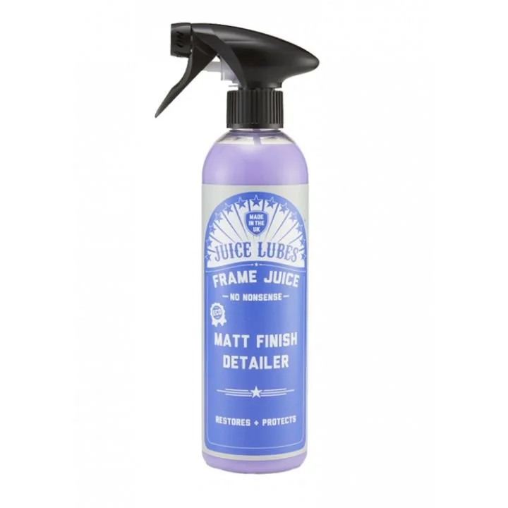 Cycling shoe guard-Juice Lubes Frame Juice Matt Finish Detailer