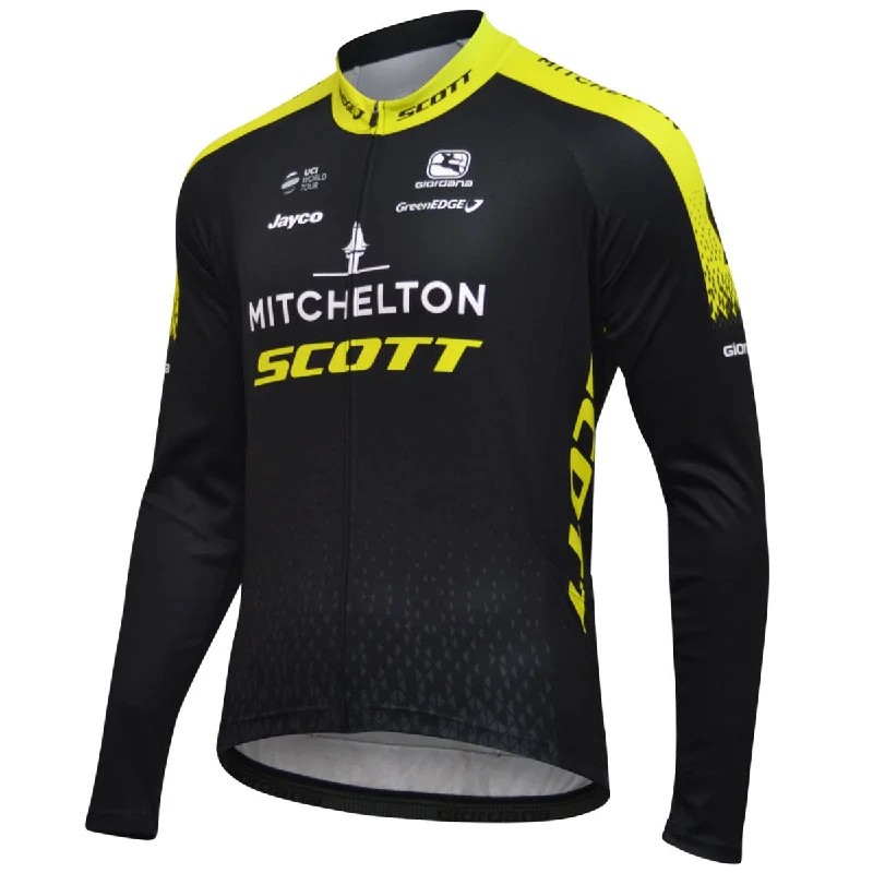 Mountain bike liner-Maglia maniche lunghe Mitchelton Scott FRC pro Thermal 2018