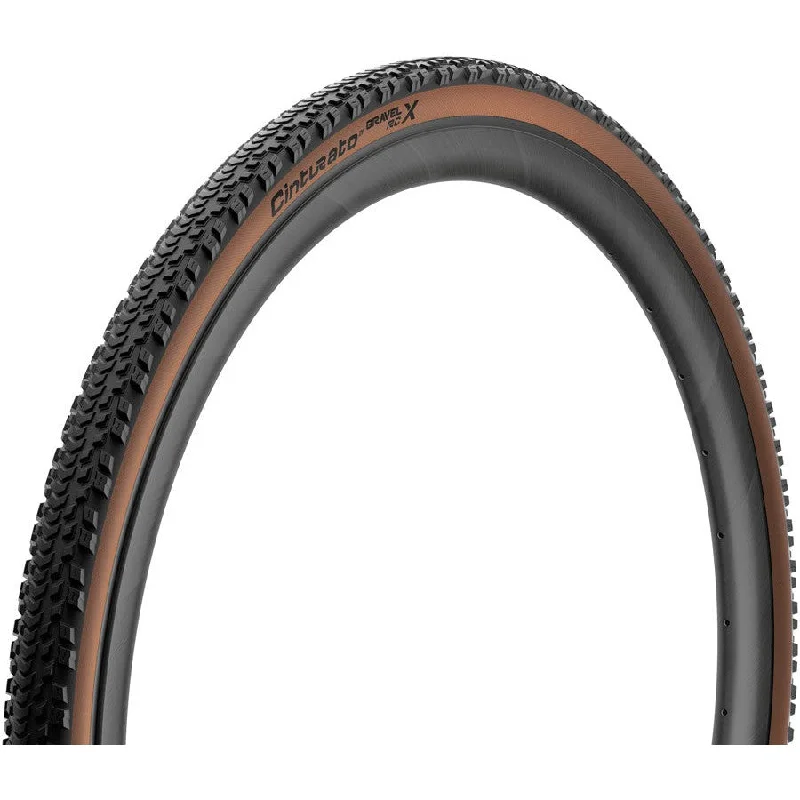 Mountain bike liner-Cinturato Gravel RCX TLR Tire - 700 x 35 Tubeless Folding Tan