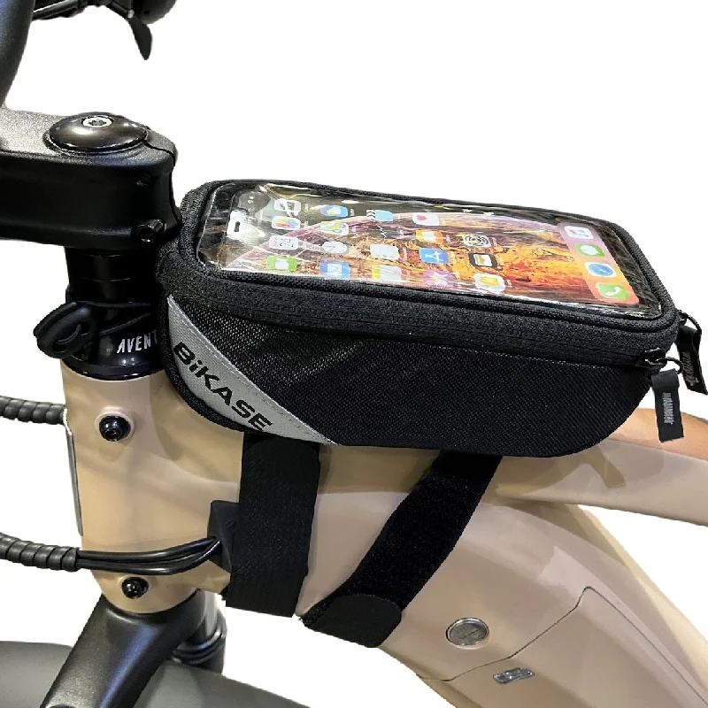 Cycling gloves liner-EBike Phone Holder – Beetle Phone Bag for Large Diameter Bike Frames