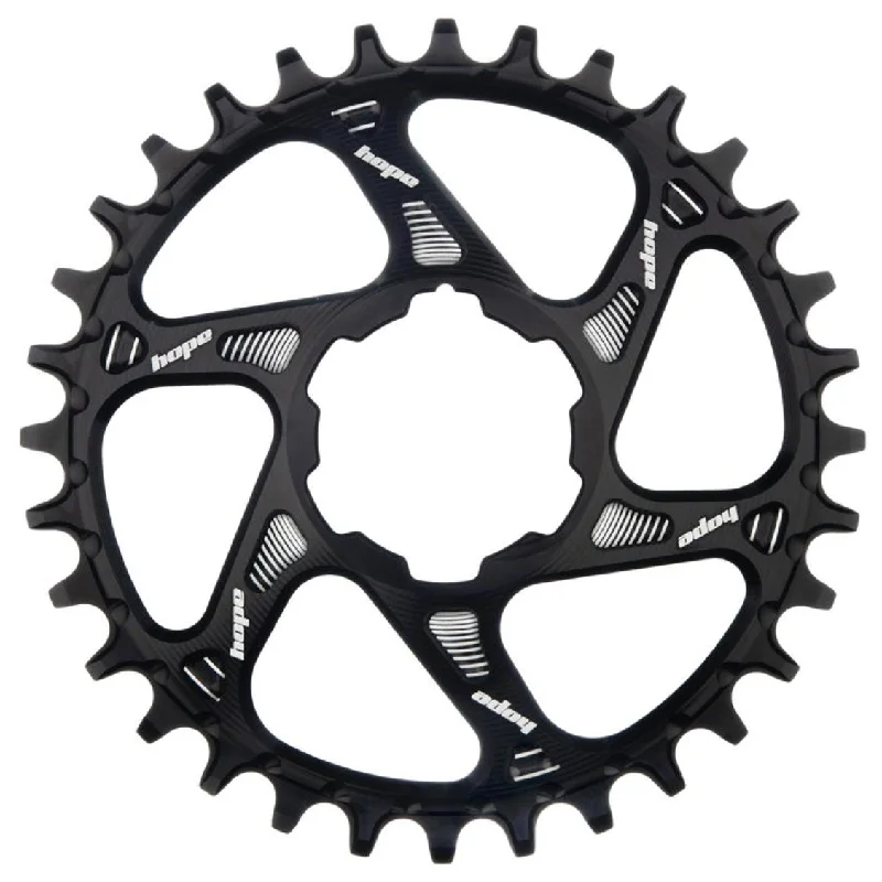 Cycling tape liner-Hope Spiderless Retainer Chainring - 28t Boost Hope Direct Mount R22 Black