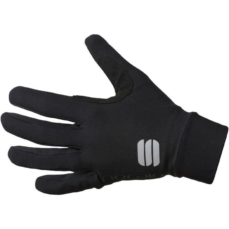 Bicycle tire liner-Sportful NoRain Full Finger Cycling Gloves - Black