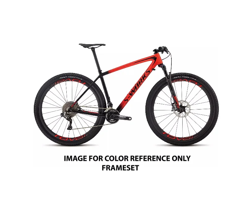 Bicycle lights mount-2018 Specialized S-Works Epic HT Men Carbon Di2 29 (FRAMESET ONLY) Rktred/Blk MD