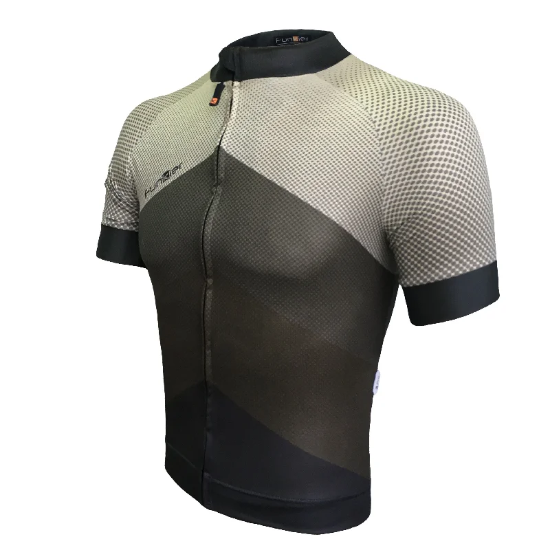 Cycling glasses liner-Funkier Men's Pro Short Sleeve Cycling Jersey J848 Olive Green (ANY 2 for $99)