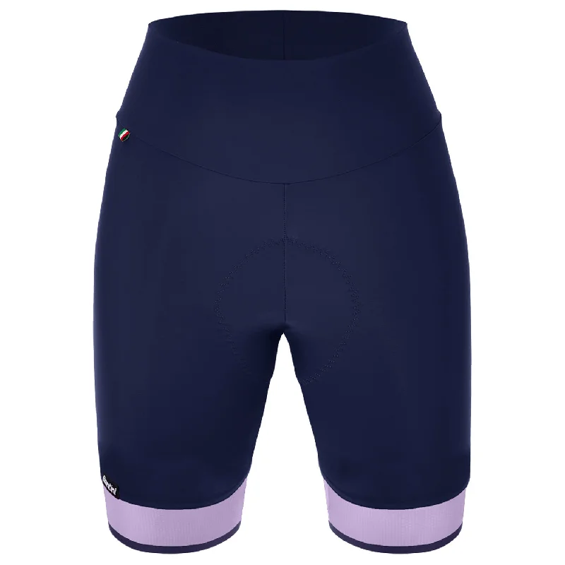 Mountain bike guard-Pantaloncini donna Santini Giada Pure - Blu