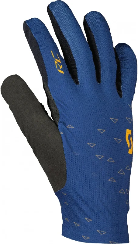 Cycling vest liner-Scott RC Pro Full Finger Cycling Gloves - Blue