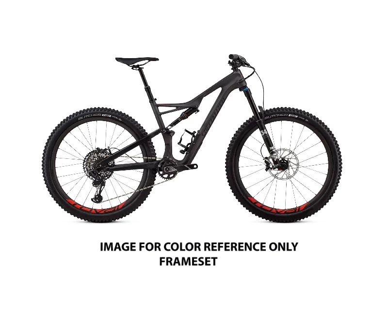 Road bike liner-2018 Specialized Stumpjumper FSR Expert Carbon 27.5 (FRAMESET ONLY) Siltnt/Blk/Rktred SM