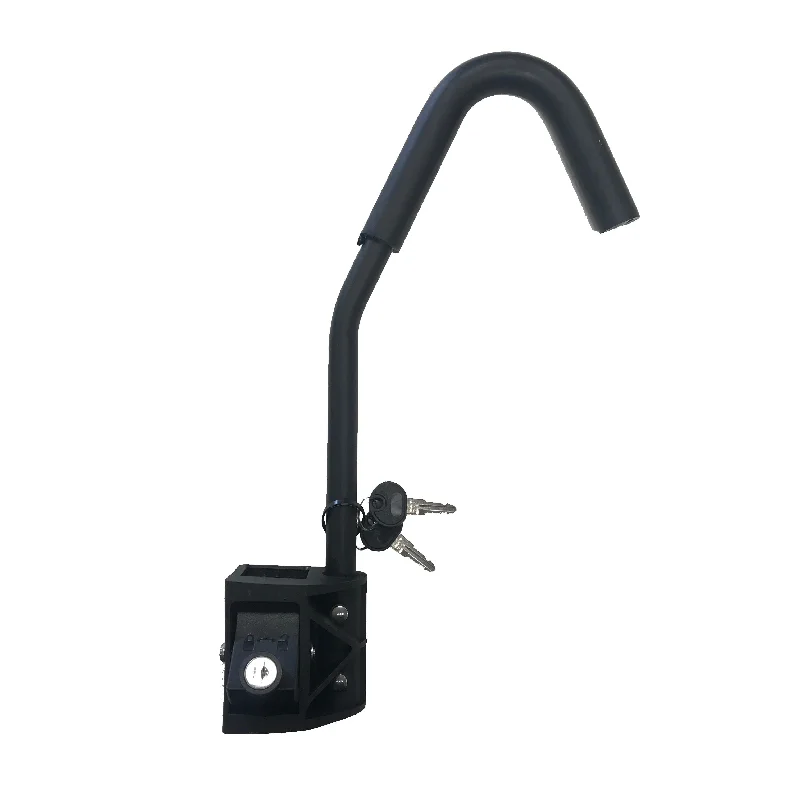 Bicycle rack mount-Long Locking Ratchet Frame Hook