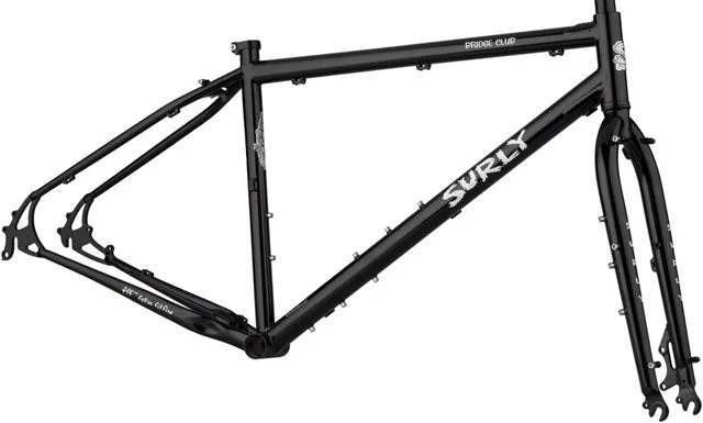 Road bike liner-Bridge Club Frameset - Dark Black