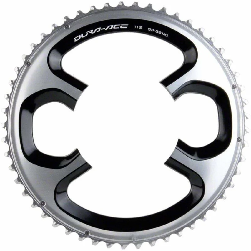 Bicycle rack mount-Dura-Ace 9000 53t 110mm 11-Speed Chainring for 39/53t