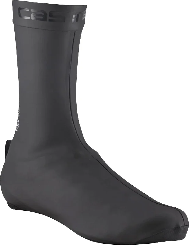 Road bike guard-Castelli Pioggia 4 Cycling Overshoes - Black