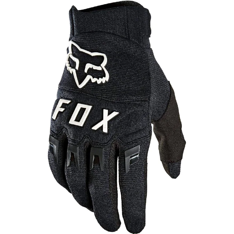 Cycling cap guard-Fox Dirtpaw Full Finger MTB Mens Cycling Gloves - Black