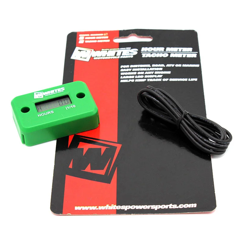 Bike chain guard-Whites Hour Meter - Green