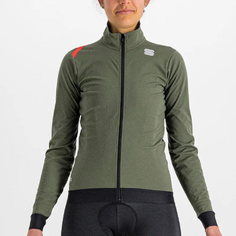 Road bike liner-Giacca donna Sportful Fiandre Medium - Verde