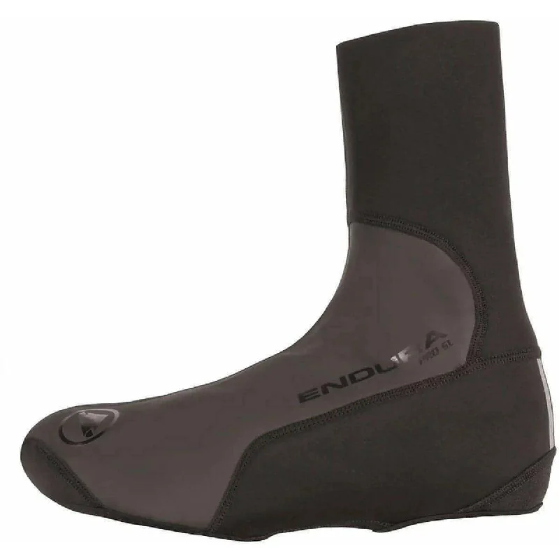 Road bike liner-Endura Pro SL Cycling Overshoes - Black