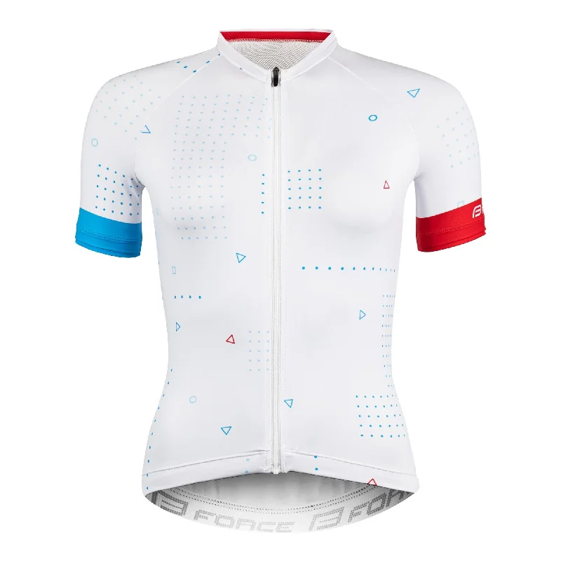 Bicycle brake liner-Maglia donna Force Game Lady - Bianco