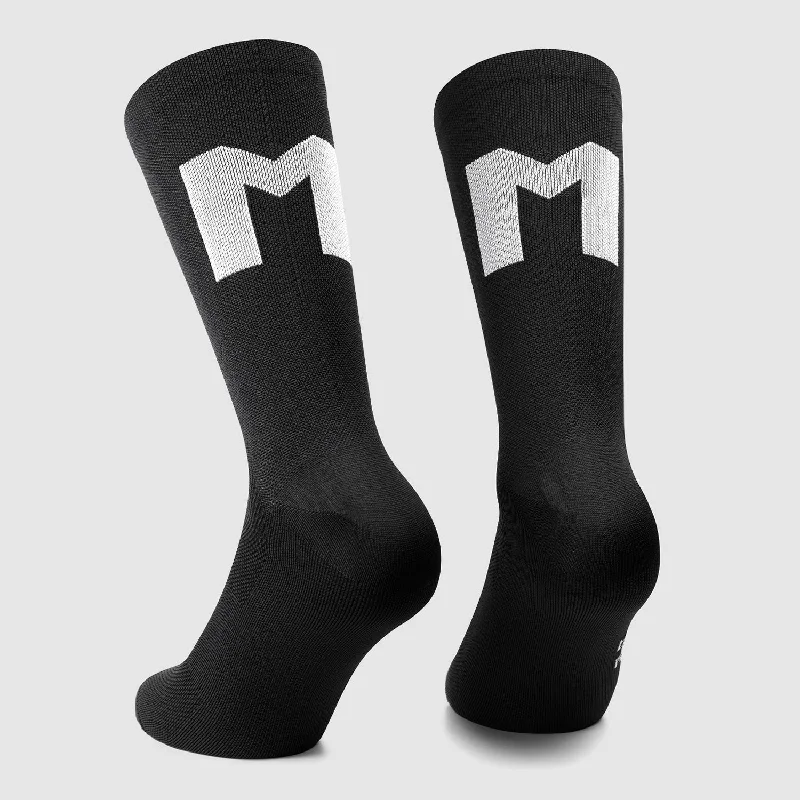 Mountain bike guard-Calze Assos Ego M - Nero