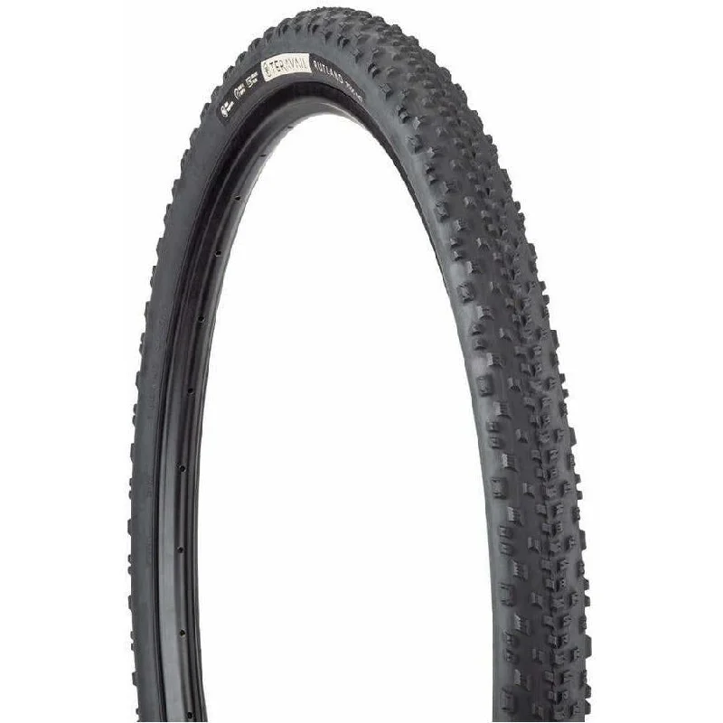 Road bike mount-Rutland Tire - 700 x 47 Tubeless Folding Black Durable