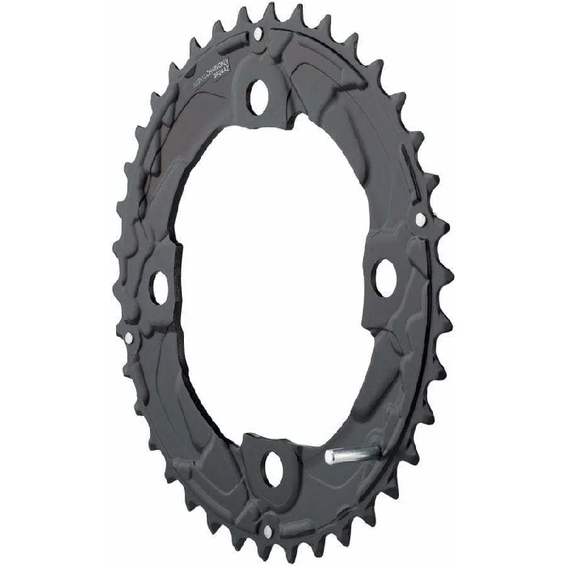 Cycling rain guard-Deore FC-M617 Chainring - 38t 10-Speed 104mm BCD For 38-24t Set