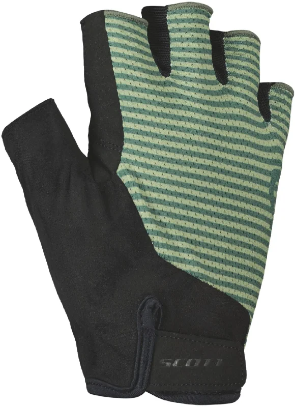 Bicycle bar guard-Scott Aspect Gel Fingerless Cycling Gloves - Green