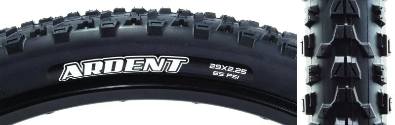 Bicycle grip guard-Maxxis Ardent Tire - 29 x 2.25 Clincher Wire Black