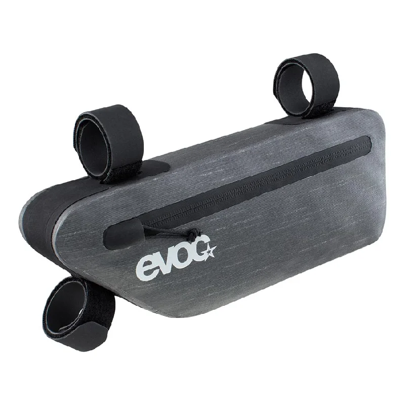 Road bike guard-EVOC Frame Pack WP Frame Bag 1.5L Carbon Grey