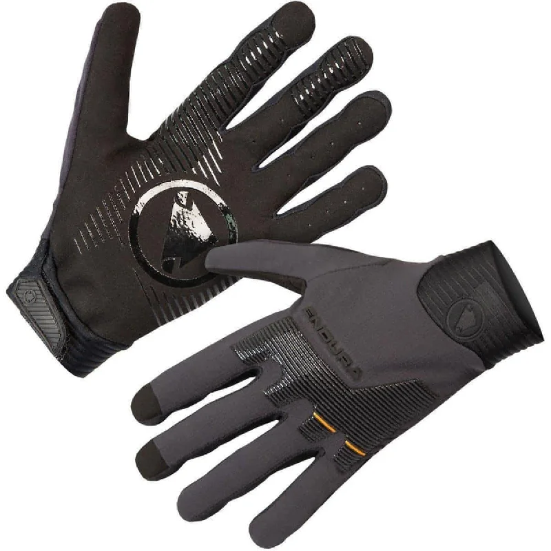 Cycling leg liner-Endura MT500 D3O Full Finger Cycling Gloves - Black