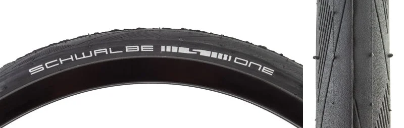 Cycling vest liner-Schwalbe One Tire - 20 x 1-1/8" Clincher Wire BLK Performance Line RaceGuard Addix