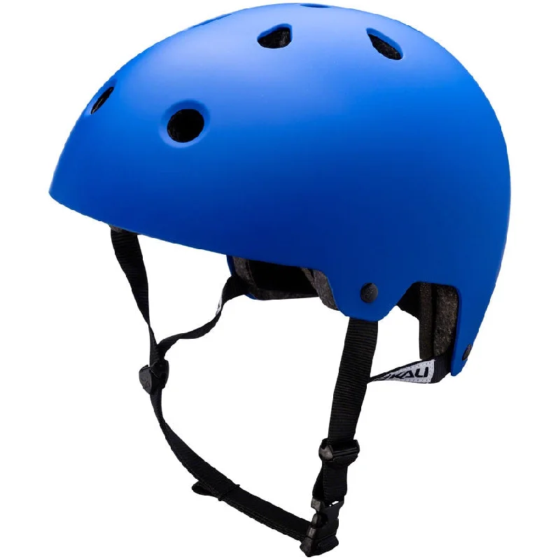 Bike wheel mount-Maha BMX Bike Helmet - Blue