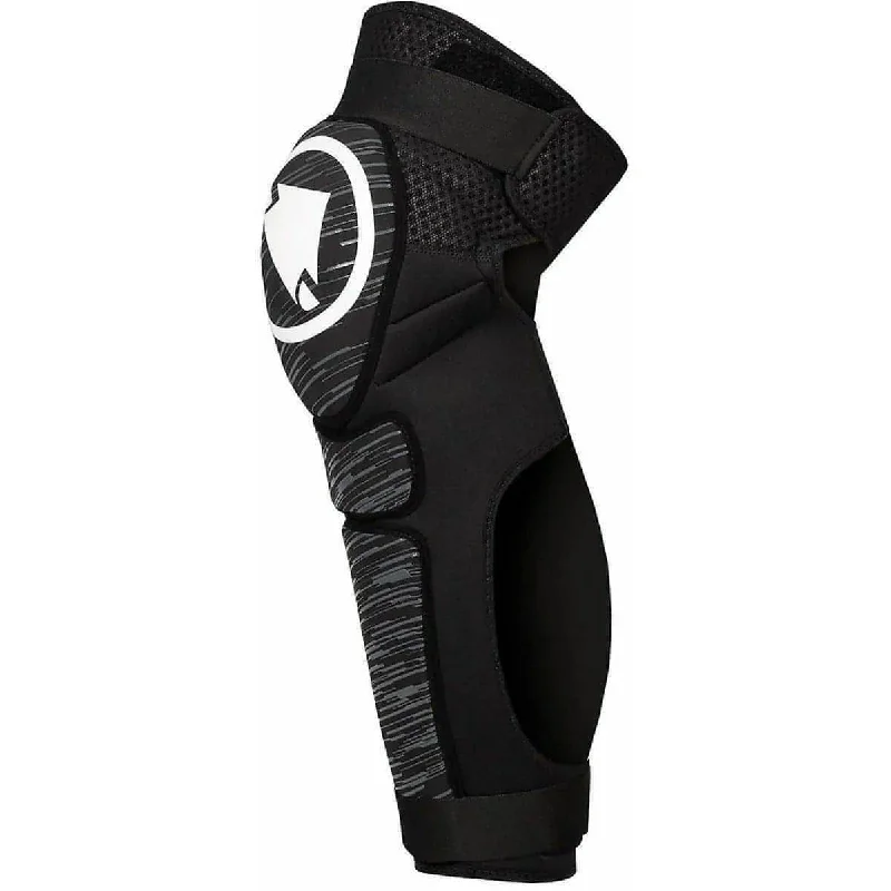 Bicycle gear liner-Endura SingleTrack II Cycling Shin and Knee Guards - Black